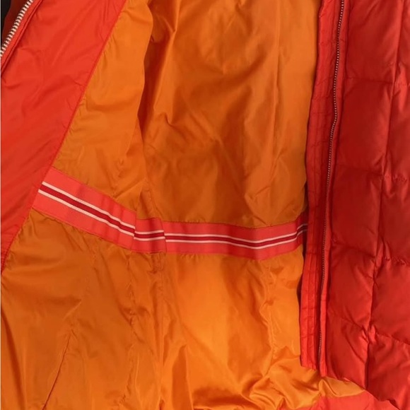 GAP Orange Puffer Jacket - Picture 2 of 3